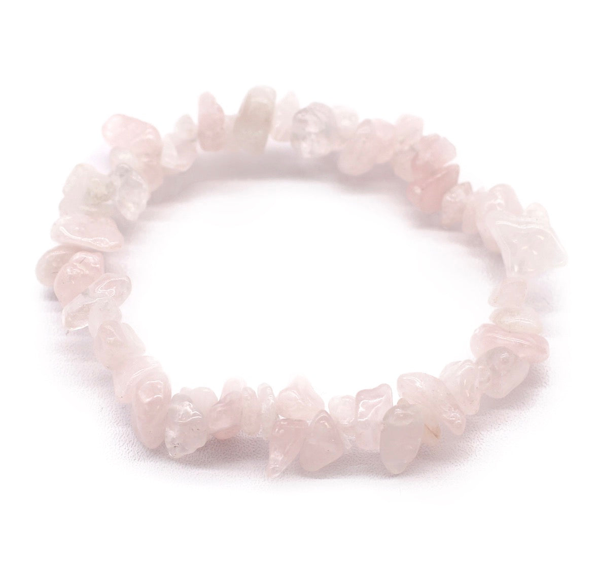 Rose Quartz Chipstone Bracelet