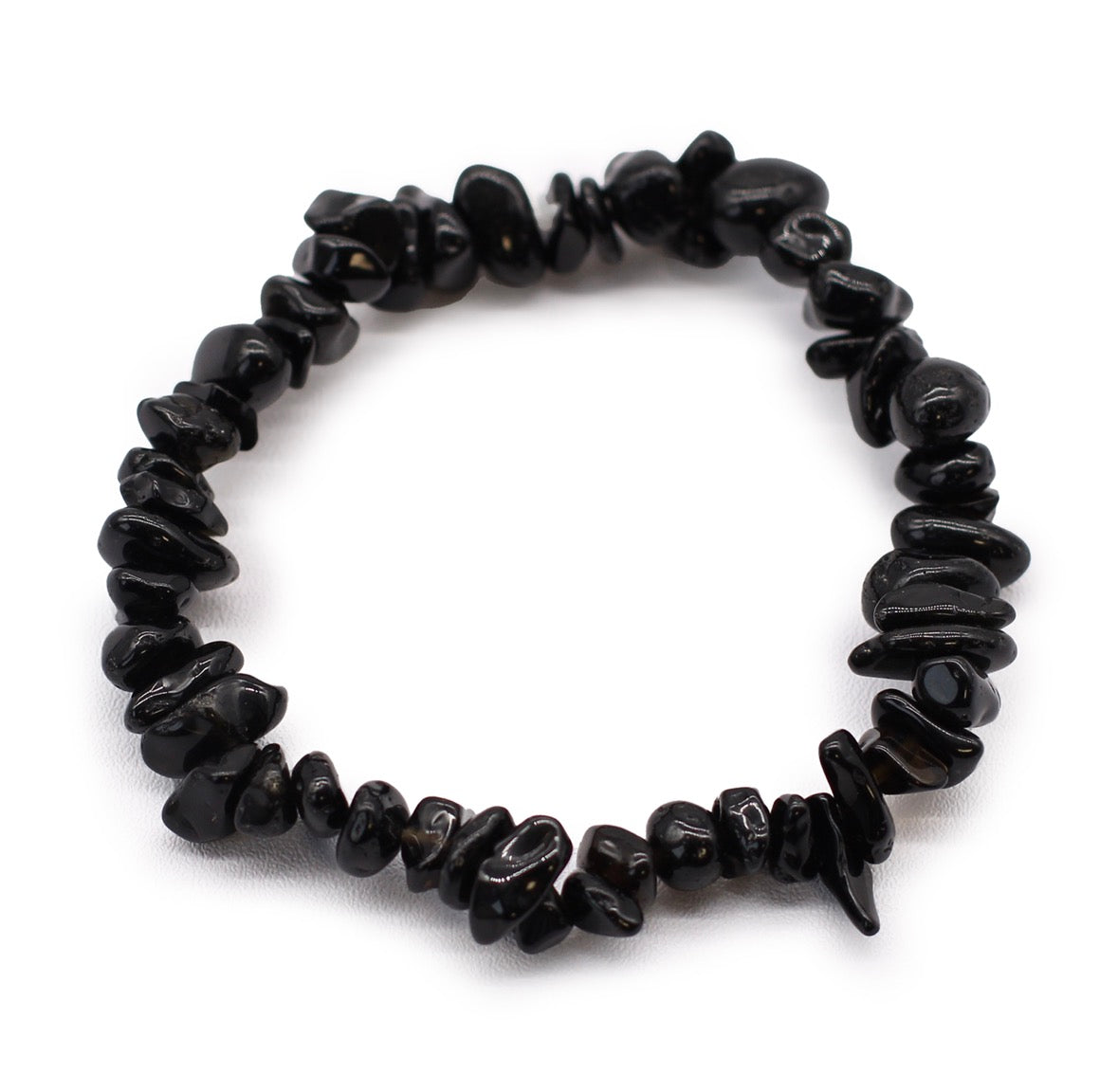 Black Agate Chipstone Bracelet