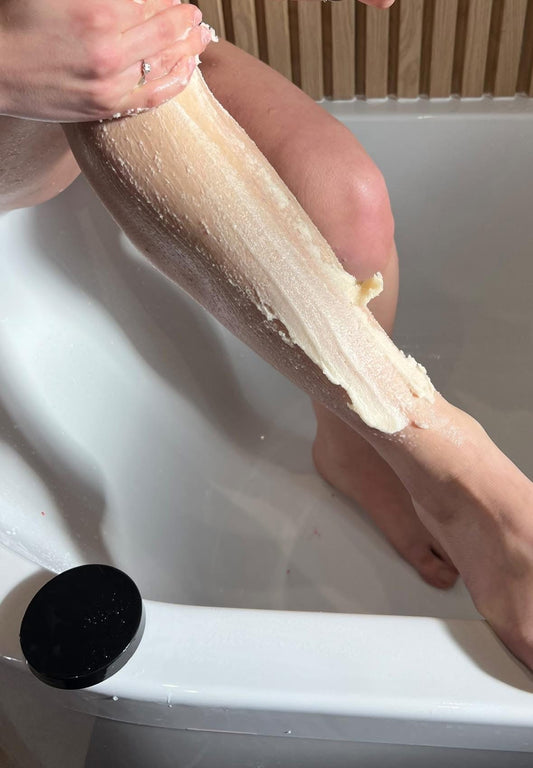 Almond Milk & Sea Salt Dead Sea Salt Salt Scrub