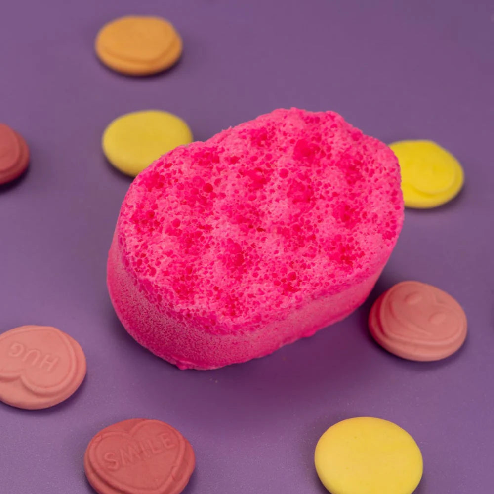 Mini Plum & Rhubarb Soap Sponge