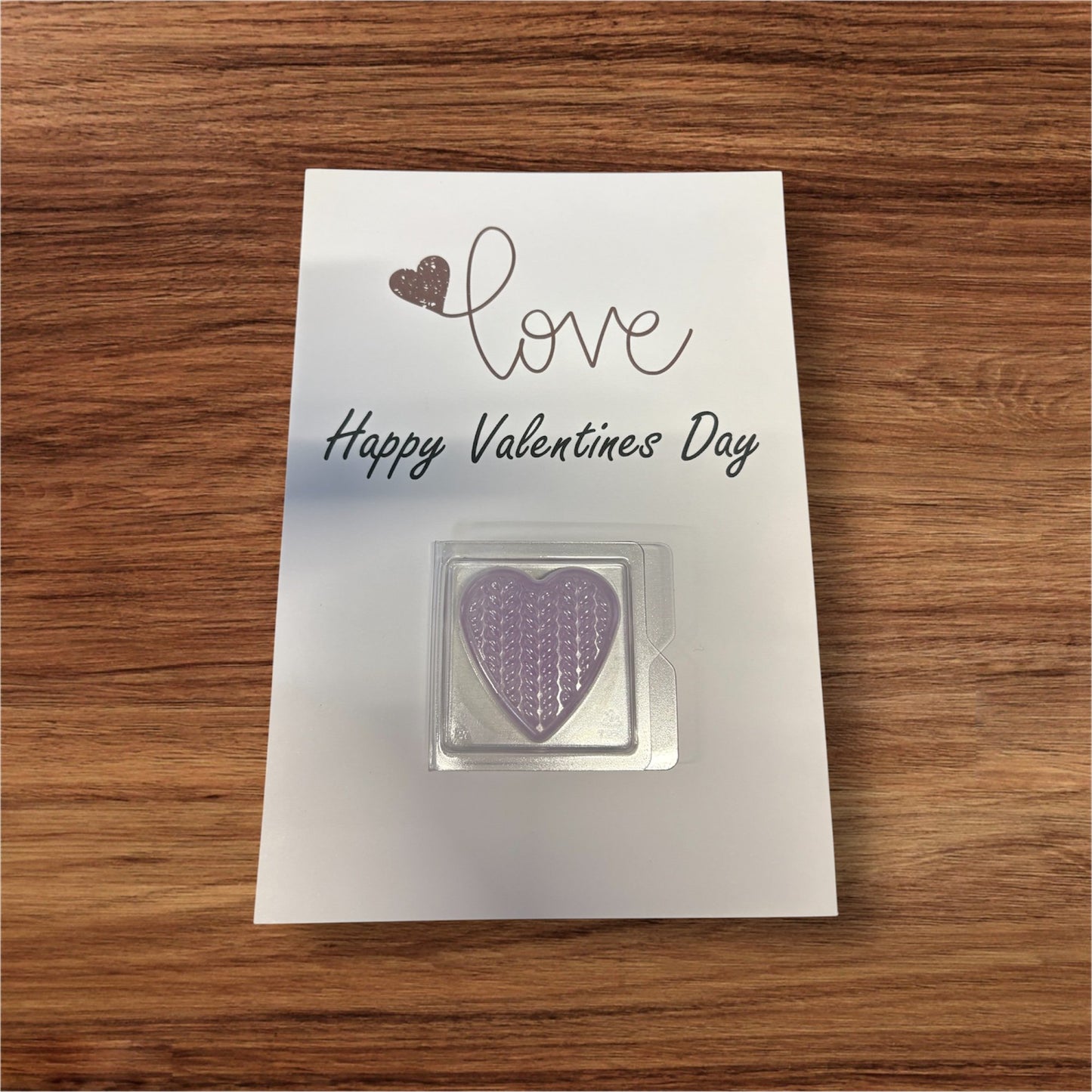 Valentines Wax Melt Card