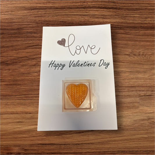 Valentines Wax Melt Card