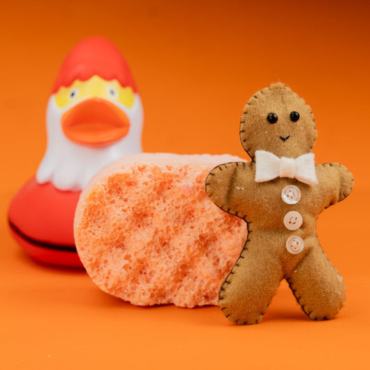 Mini Gingerbread Soap Sponge