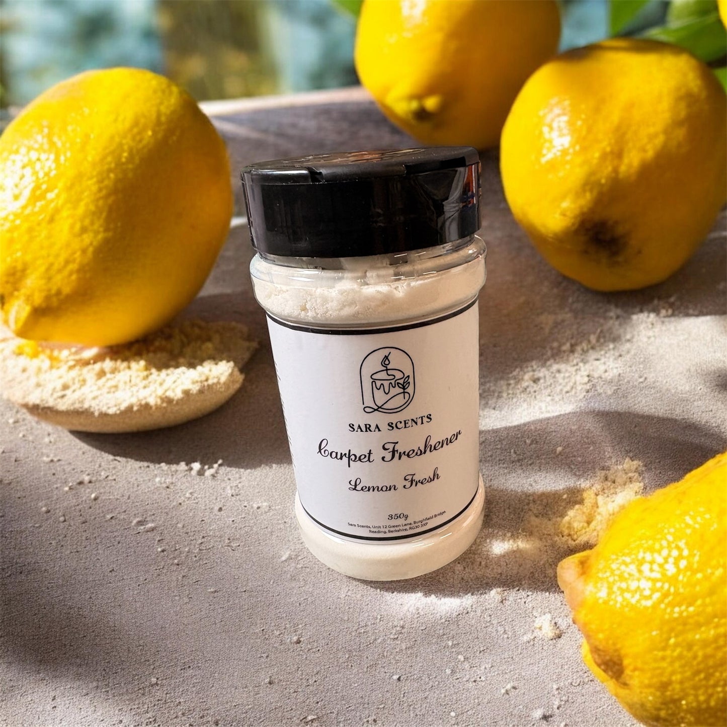 Lemon Fresh Scented Carpet Freshener