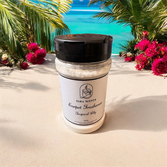 Tropical Lily Scented Carpet Freshener