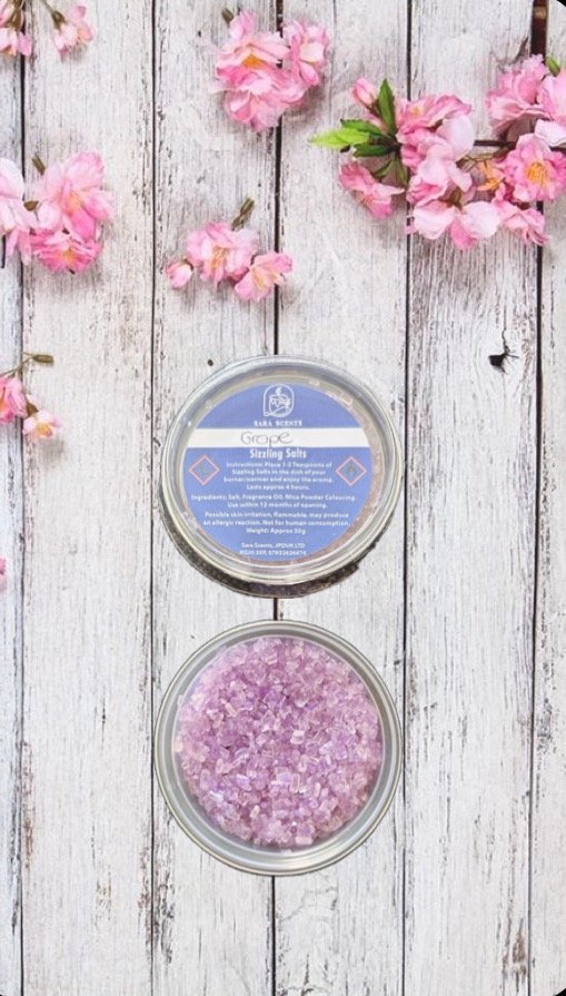 Sizzling Salts for Wax Burners