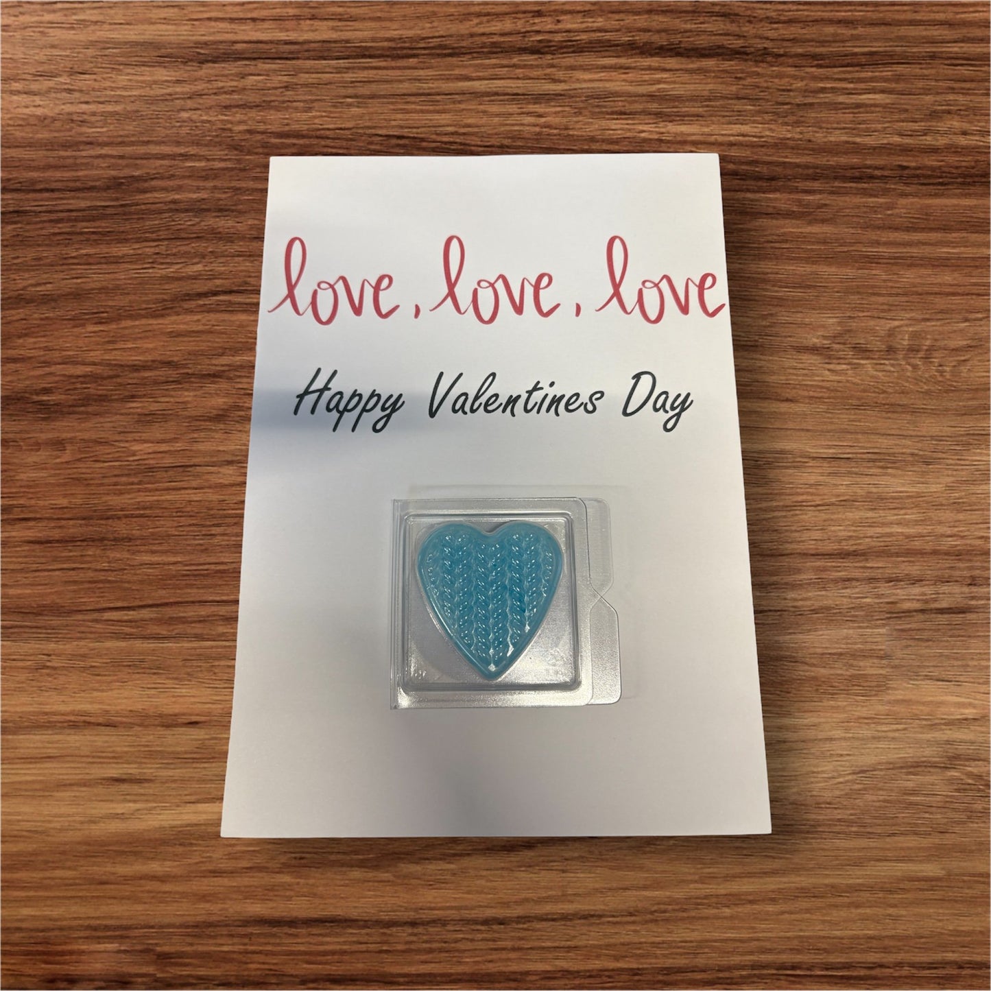 Valentines Wax Melt Card