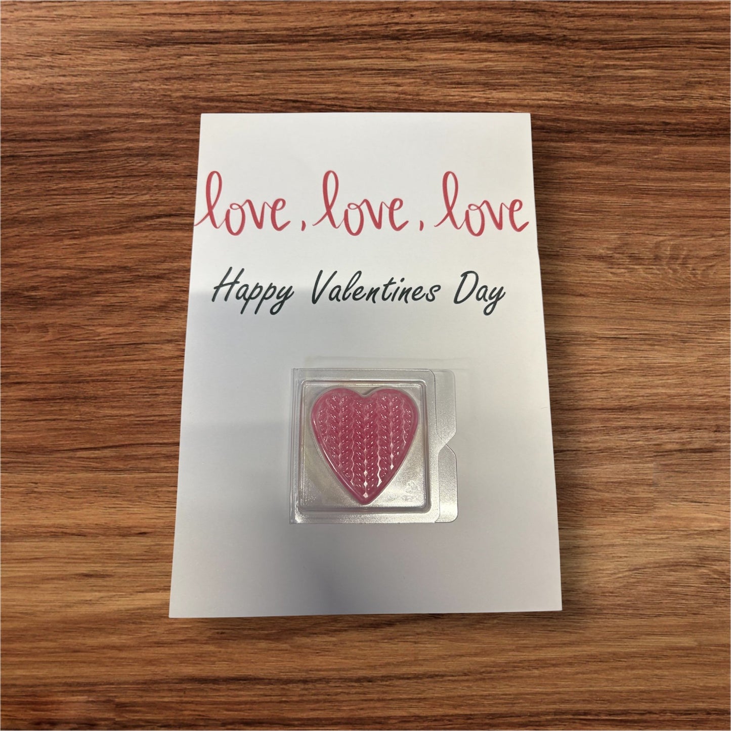 Valentines Wax Melt Card