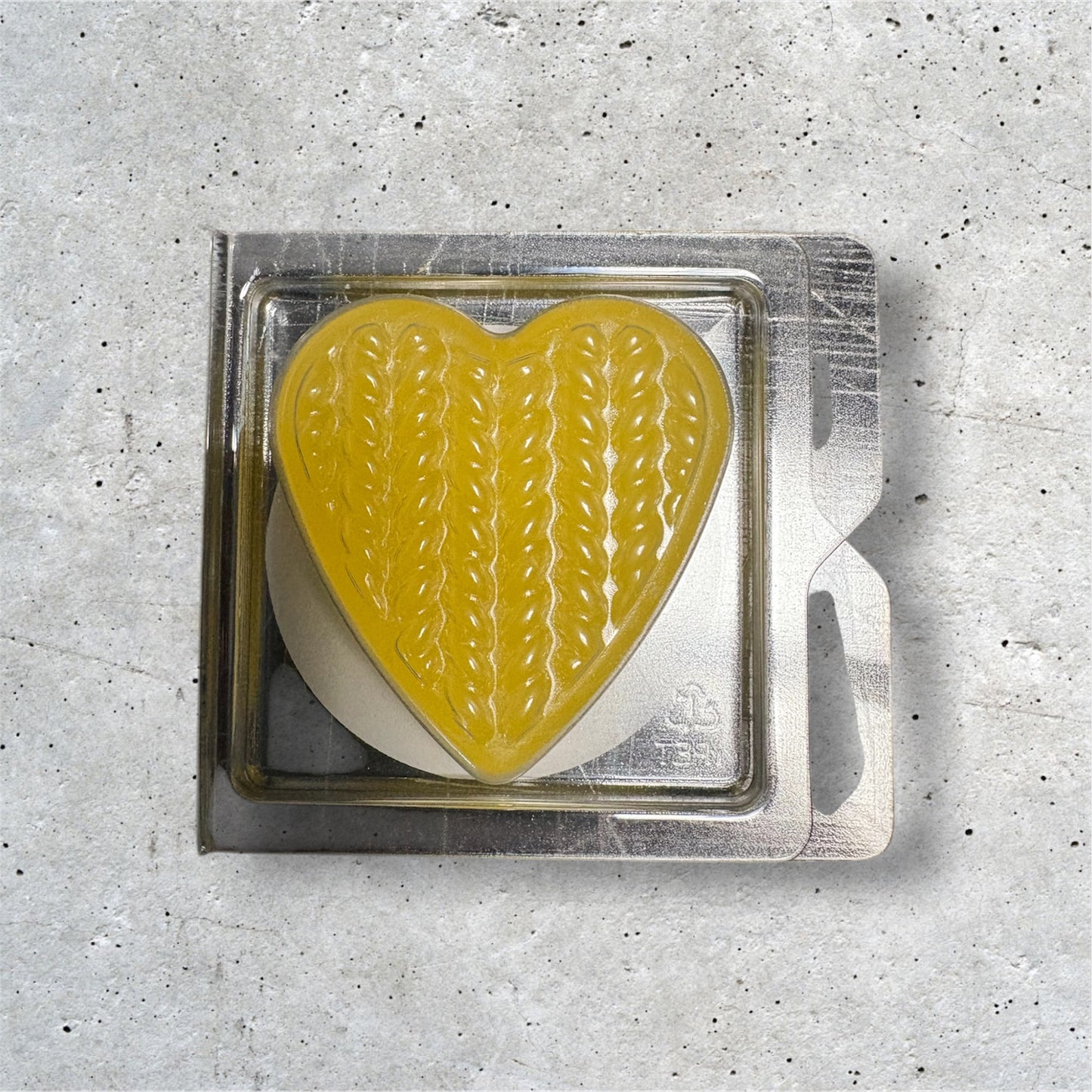 Wax Melt Heart Clamshells