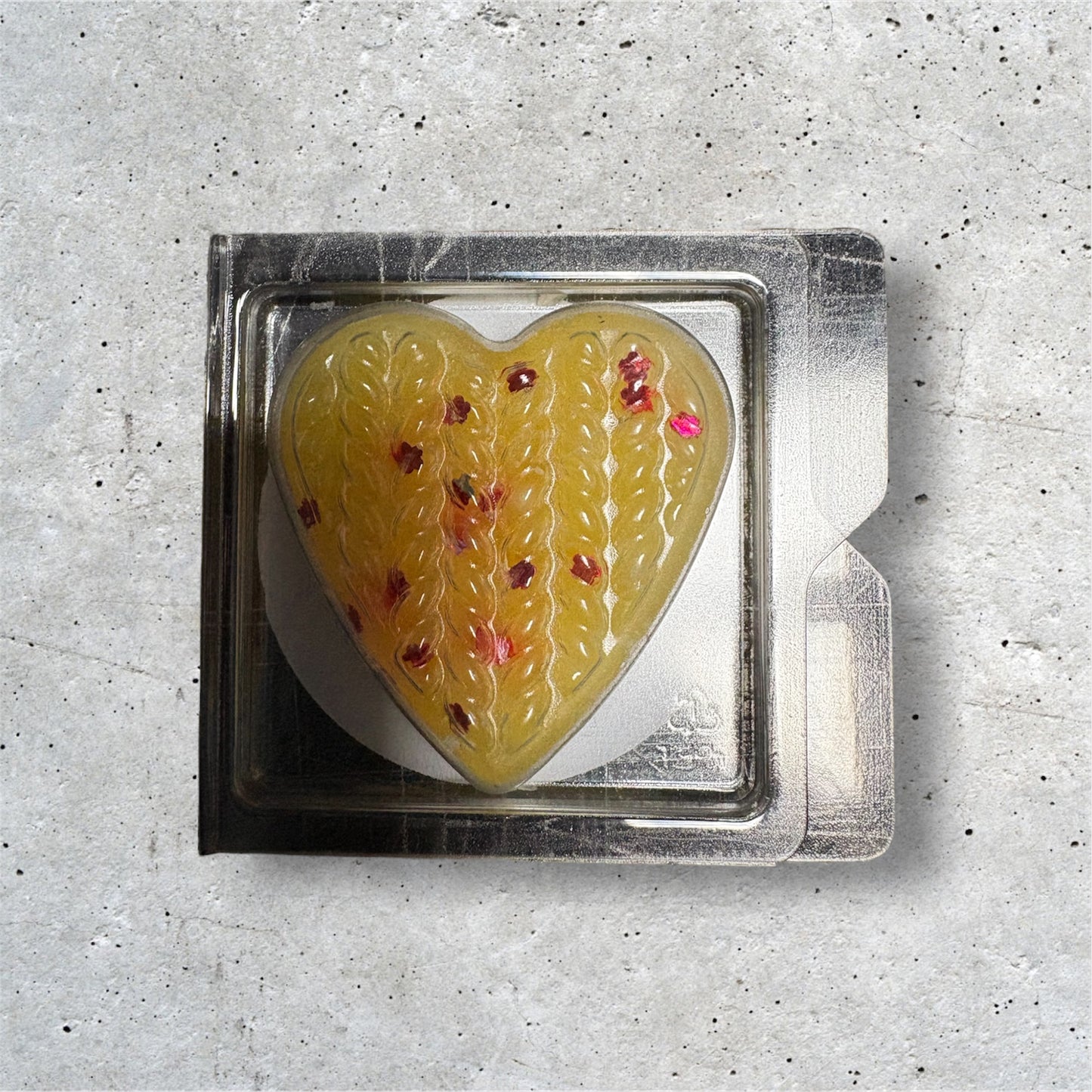 Wax Melt Heart Clamshells