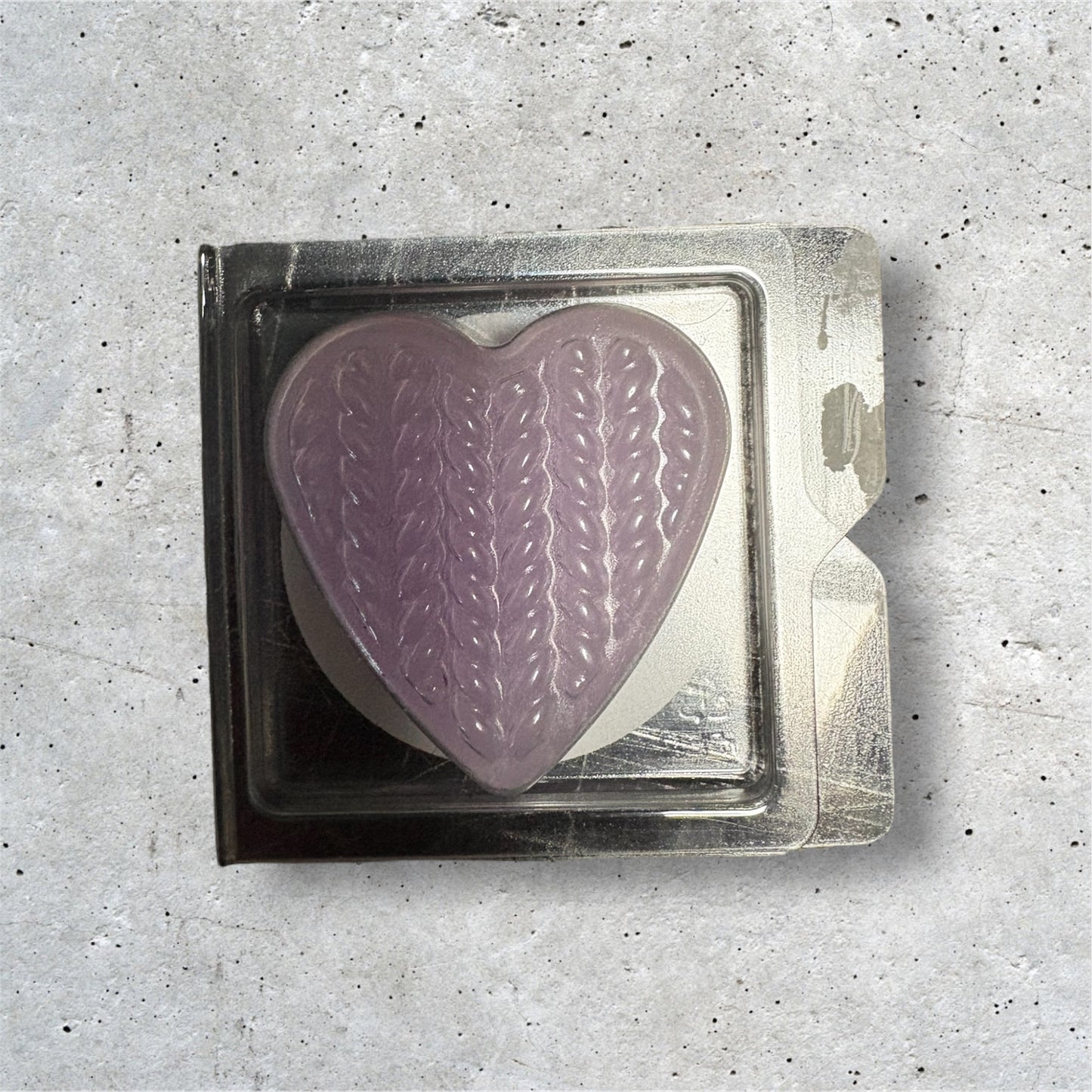 Wax Melt Heart Clamshells