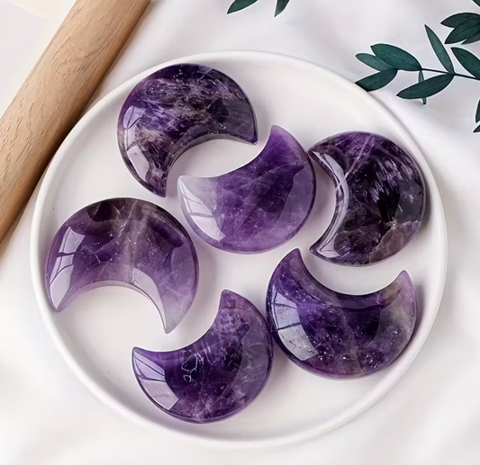 Moon Shaped Amethyst